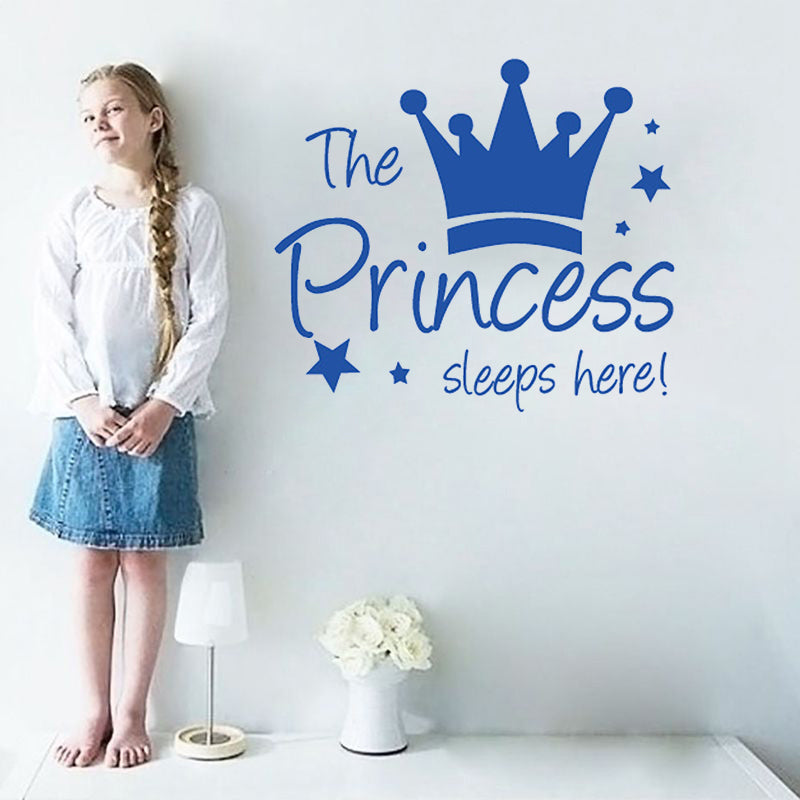 YJ912 1 Set Princess Crown Wall Decals PVC Sticker Wall Decoration for Kids Bedroom (No EN71 Certification) 28x32cm YJ912 1 Set Princess Crown Wall Decals PVC Sticker Wall Decoration for Kids Bedroom (No EN71 Certification) 28x32cm